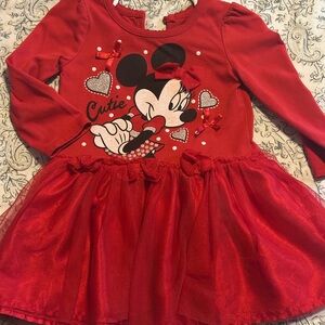 Disney Minnie Mouse Dress Size 2T (girl)